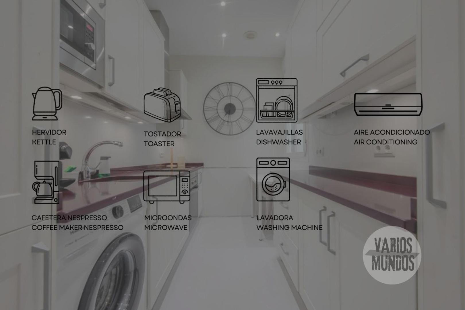 Premium Apt 10Pax En Plaza Espana-Gran Via Madryt Zewnętrze zdjęcie